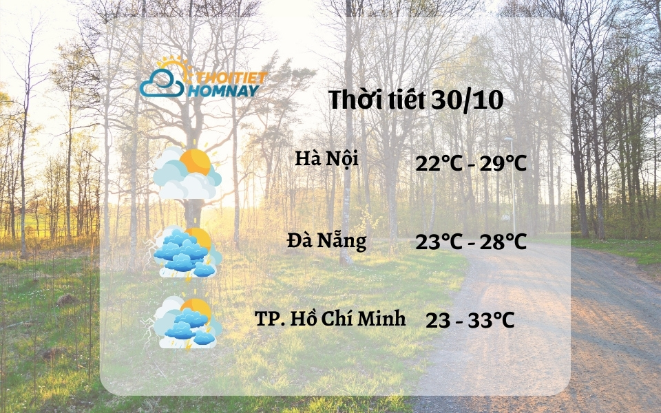 Dự báo thời tiết hôm nay 30/10: mưa miền Trung chưa dừng lại Dự báo thời tiết hôm nay 30/10: mưa miền Trung chưa dừng lại